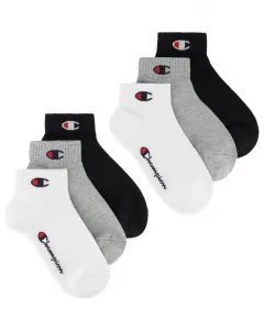 Носки-кроссовки Champion "6pk Quarter Socks" (6 пар, комплект), цвет Oxgm/Oxgm/Wht/Wht/Nbk/Nbk-Ns