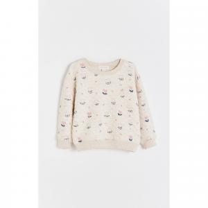 Детская толстовка с принтом в виде сердечек от Пэт Babycottons, розовый