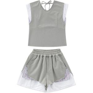 Детский двухкомпонентный комплект с юбкой и воротником-гольф PROTECTCAMEL, image color