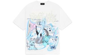 WE11DONE Футболка унисекс белая