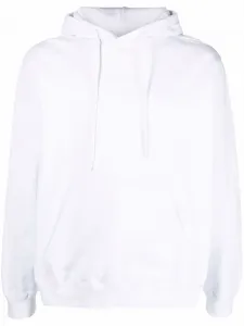 Джемпер с капюшоном и логотипом MSGM, белый