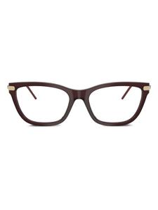 Emporio Armani cat-eye очки, золотой