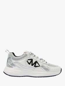 Кроссовки Willow на шнуровке из кожи Mallet, White