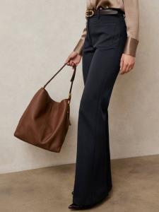Petite Priya расклешенные брюки Reiss, Navy