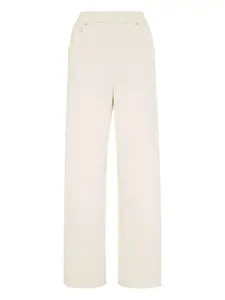 Спортивные штаны на резинке Brunello Cucinelli, нейтральный