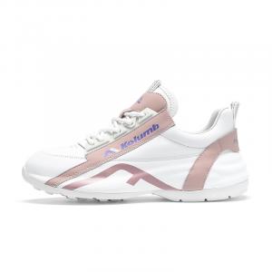 Кроссовки для образа жизни Женские низкие Kolumb, белый/фиолетовый