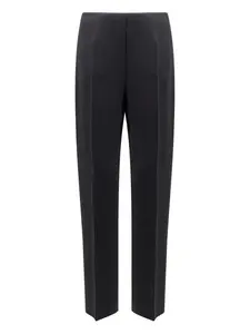 Брюки с прорезными карманами Alberta Ferretti, черный