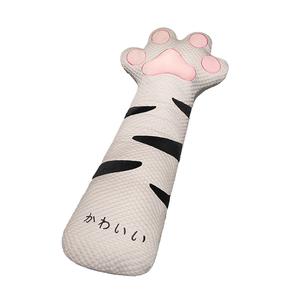 Плюшевая игрушка Ice Bean Cat Paws Dolls высотой 70см/90см/130см Click, серый