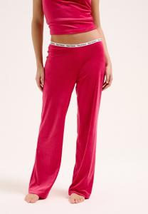 Пижамные штаны RIB VELOUR FLARE PANT Juicy Couture, розовый