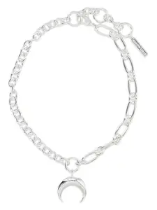 Колье Regenerated Moon Marine Serre, серебяный