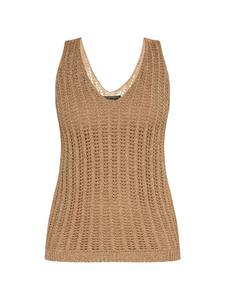 Топ faina Strick, цвет creme gold