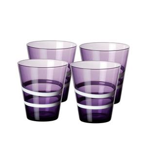Чашки для питья Two Rings "Colori" набор из 4 шт. (250мл) Cristalica GmbH, фиолетовый