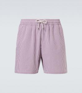 Полосатые плавки Polo Ralph Lauren, Red Wine/White Seersucker