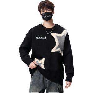 Свитшот Unisex Crew Neck Moderate Regular VanCamel, черный