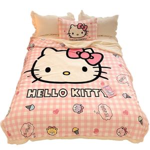 Пледы, пледы для дивана и флисовые одеяла Sanrio, розовый