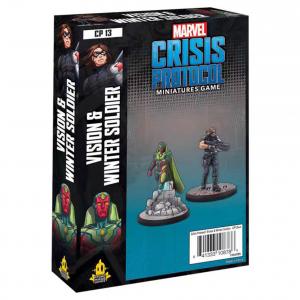 Marvel CP Tactics Vision & Winter Soldier настольные игры ASMODEE