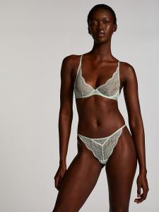 Бюстгальтер на косточках Hunkemöller Isabelle, светло-зеленый