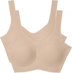 Бюстгальтер Commando 2-Pack Butter Soft-Support Bralette BSS501, бежевый