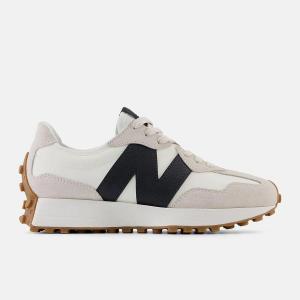 Кроссовки женские New Balance 327 бежевого цвета