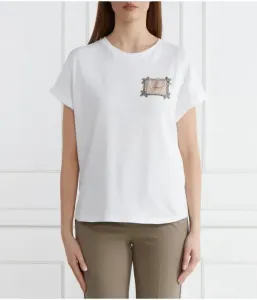 Футболка regular fit Twin-Set, белый