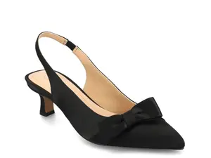 Journee Collection Туфли Paloma Pump из коллекции Journee, черный атлас