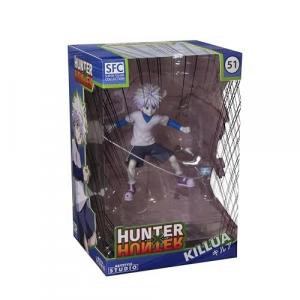 Abysse Corp Hunter x Hunter Figura Acción Kirua в масштабе 1:10 Impresa, ПВХ и Caja de Regalo.