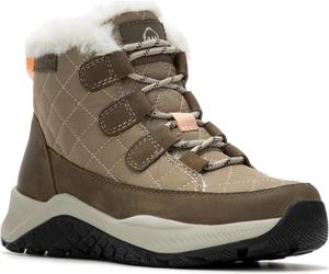 Ботинки Wolverine womens Luton Quilted Waterproof Insulated Mid, Gravel