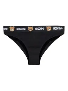Трусы с поясом с логотипом Moschino, черный