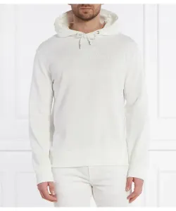 Толстовка с тональным щитом Regular fit Gant, белый