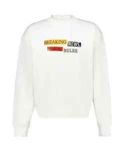 Толстовка с цитатой Pa x la times Palm Angels, белый