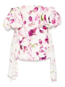 Платье мини Incarnation Aje, белый