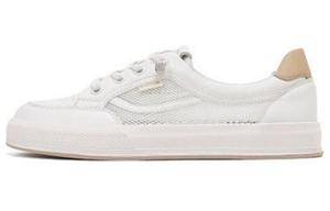 Низкие женские скейтерские кроссовки HARSON, Белый абрикос