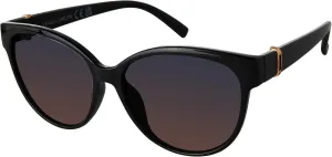 Женские солнцезащитные очки Vince Camuto Glamorous с квадратной формой и 100% защитой от УФ-излучения, Black