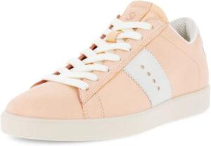 Женские кроссовки ECCO Street Lite Retro, белый/персиковый