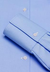 Блузка на пуговицах LEICHT TAILLIERT SOFT OXFORD KELCHKRAGEN Vincenzo Boretti, светло-голубой