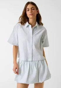 Блузка свободного кроя на пуговицах überprüfte Guess Jeans, Mehrfarbig/Grün