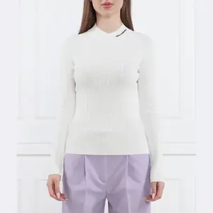 Водолазка узкого кроя Karl Lagerfeld, белый