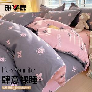 Yalu Пододеяльник 200х230 см, хлопок, ткань с начесом, цвет Cartoon Time - Gray