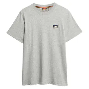 Футболка с коротким рукавом Superdry Great Outdoors Emb Relaxed Fit, серый