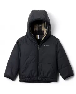 Мальчиковая куртка Toddler Boys Double Trouble III реверсивная Columbia, черный