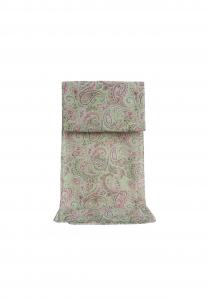 Шарф с пейсли ZEBRO, зеленый
