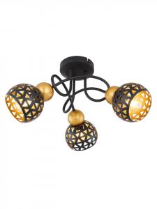 Потолочный светильник "SARRA" черного цвета Globo lighting