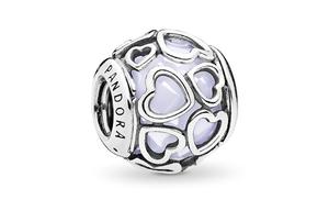 Pandora Jewelry Accessories Women's Silver/Ivory