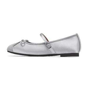 Hotwind Мэри Джейн туфли женские 13 серебристые, цвет 13 Silver