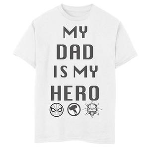 Футболка для мальчиков 6-20 avengers my dad is my hero Licensed Character