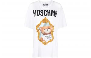 MOSCHINO Футболка FW22 Other женская белая