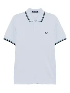 Рубашка поло с контрастными полосками Fred Perry, синий
