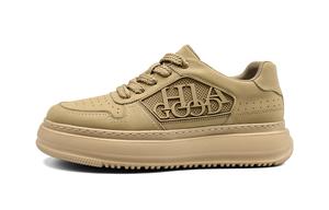 HLA Мужские повседневные кроссовки низкие бело-желтые, цвет Yellow