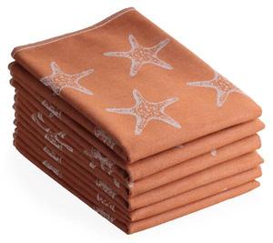 Кухонное полотенце DoubleDry Jacquard (6 шт), 50x1x70 см, красный