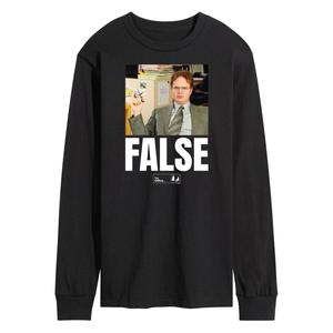 Мужская футболка с длинными рукавами The Office Dwight False Licensed Character